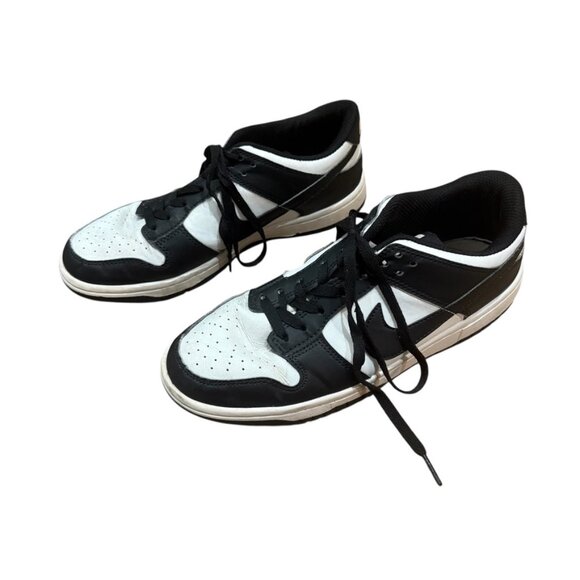 Nike Men's White and Black Sneakers Size 7 - Picture 2 of 5